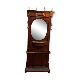 Porte manteau en bois massif époque Napoléon III