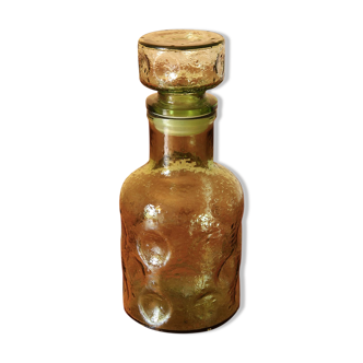 Vintage glass bottle decanter