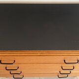 Vintage wooden chest of drawers