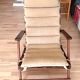 Authentic Børge Mogensen chaise longue (Model 50) with footrest – Danish M