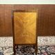 Set of Classic English Nightstand with Books and Marqueterie