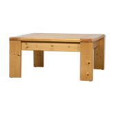Table basse carrée des Arcs, circa 1970