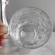 Tasse / choppe en verre