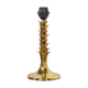 Brass table lamp stand with palmettes