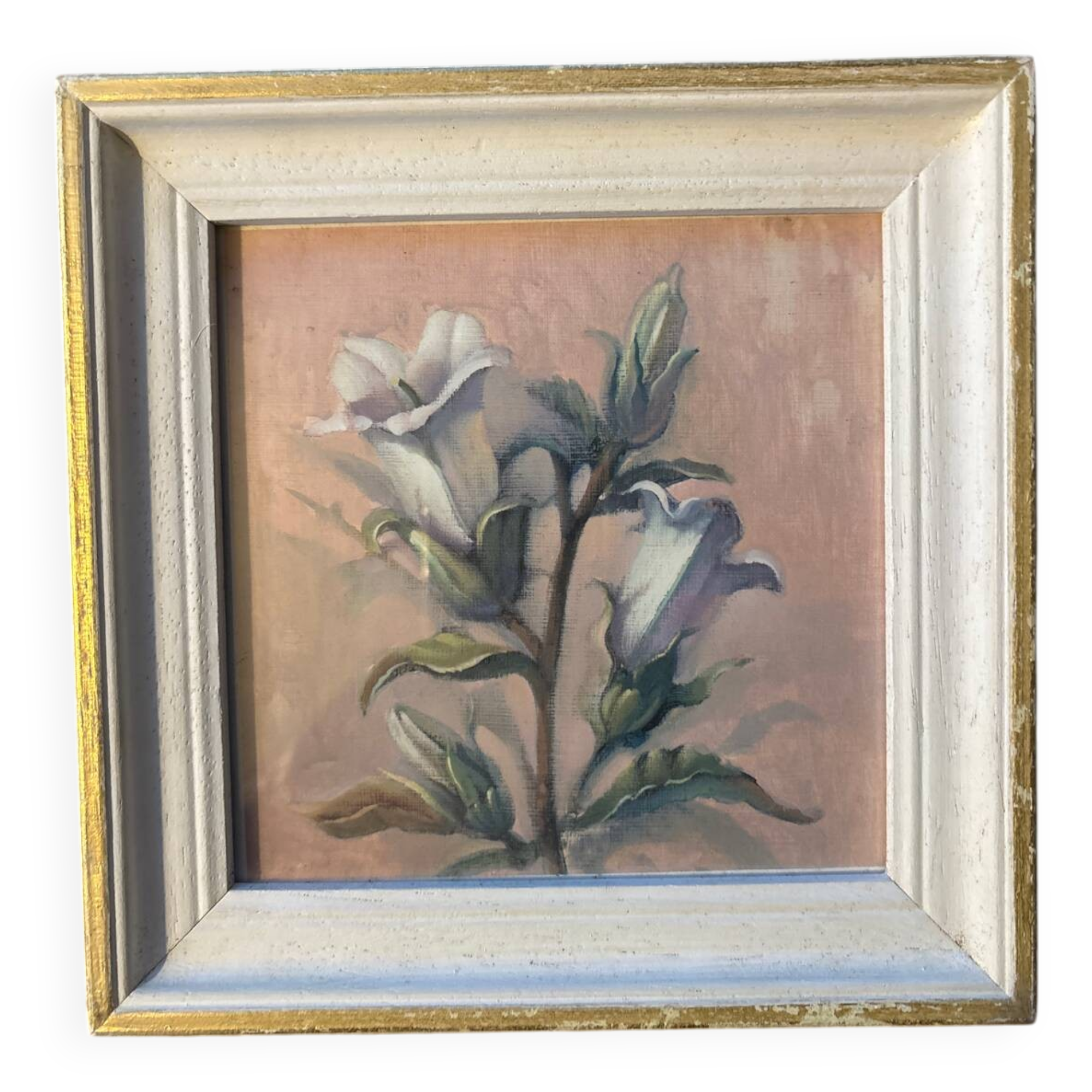 Bellflowers flower painting