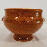 Stoneware bowl with ears