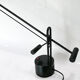 Articulated desk lamp with balance wheel 1980's by Stilplast Italy