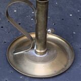 Candlestick, thumbtack, cellar rat, brass, copper, old, collector