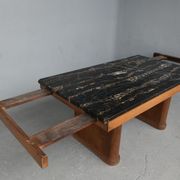 Dining room table 1940 rosewood tray in portr