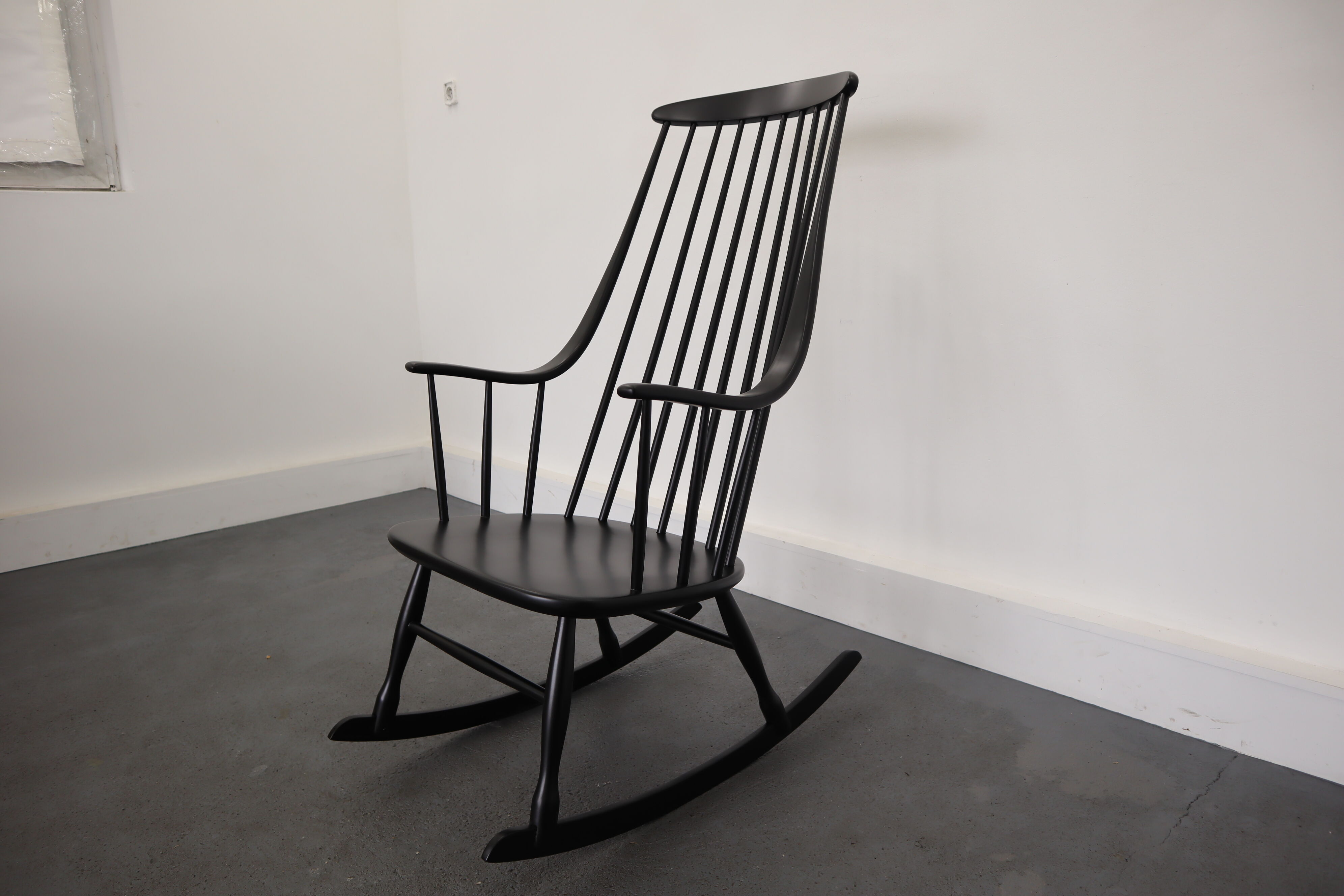 Rocking chair by L. Larsson, Nesto, Sweden, 1960s