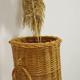 Vintage rattan basket