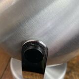 Eye Ball brushed aluminium Space Age lamp or wall light