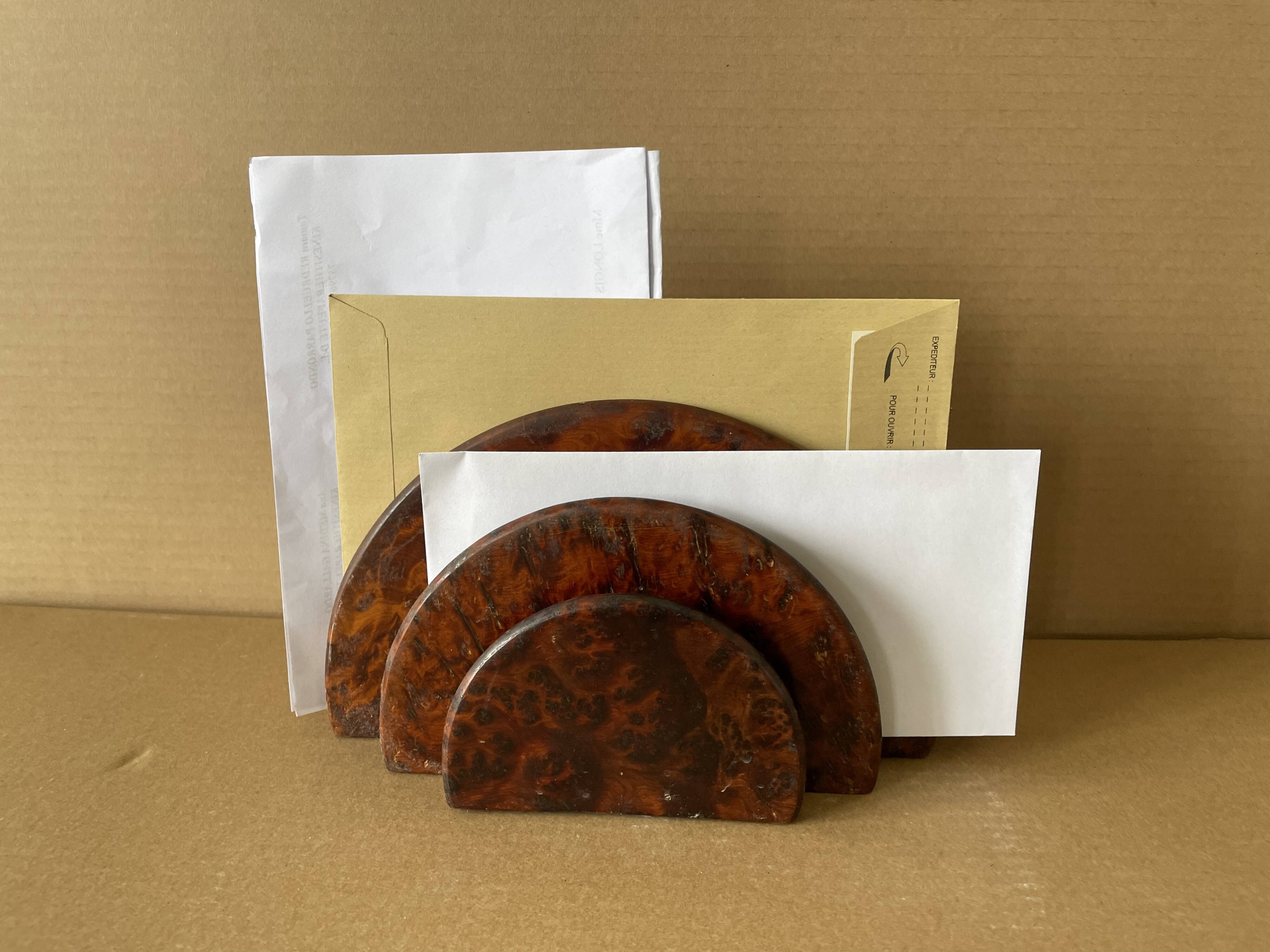 Porte lettres ancien Art Déco