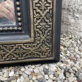 Mirror era Napoleon III gilded and blackened wood  - 141x100cm