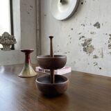 Wooden cocktail dish