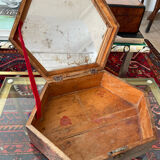 Boite ancienne en bois verni