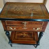 Inlaid dressing table Napoleon III style