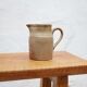 Vintage stoneware pitcher by the Digoin factory, France