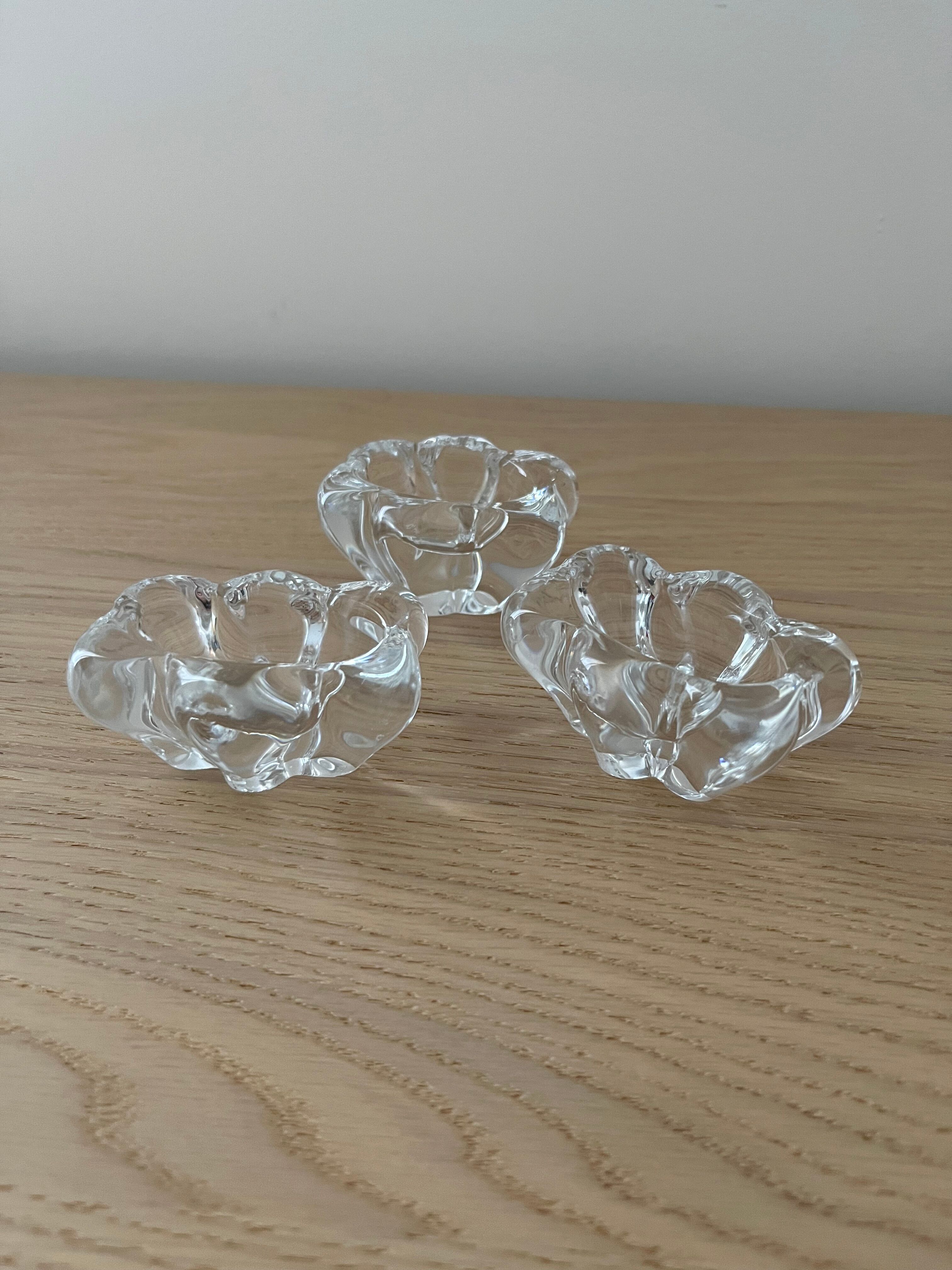 Daum crystal salters France