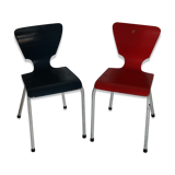 Two Scandinavian design chairs