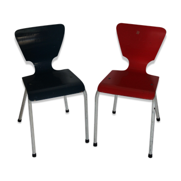 Two Scandinavian design chairs
