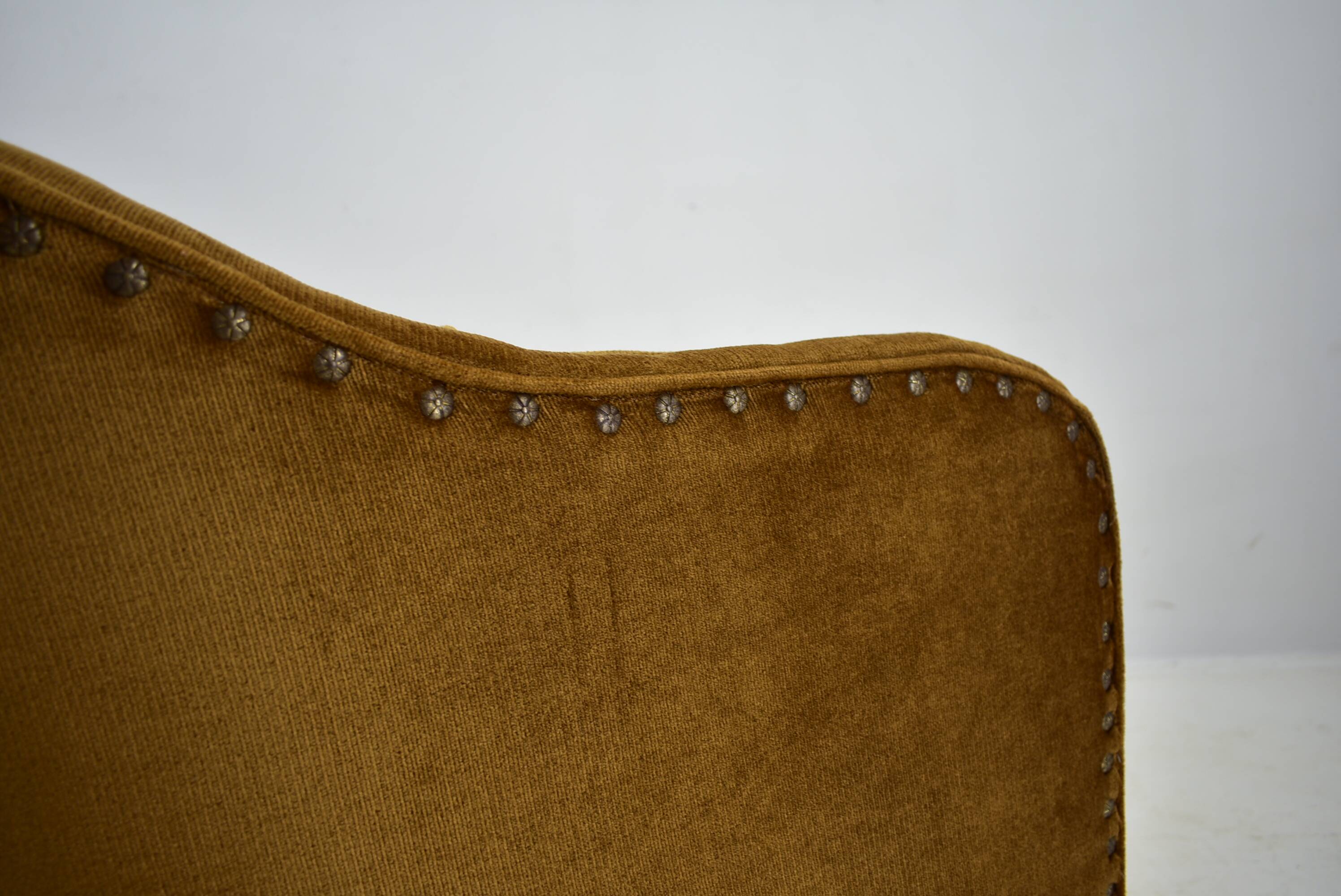 1930s Art Deco sofa, Czechoslovakia