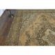 1970s Vintage Persian Handmade Wool Orange Area Rug 276x386