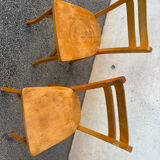 Two Baumann bistro chairs 56
