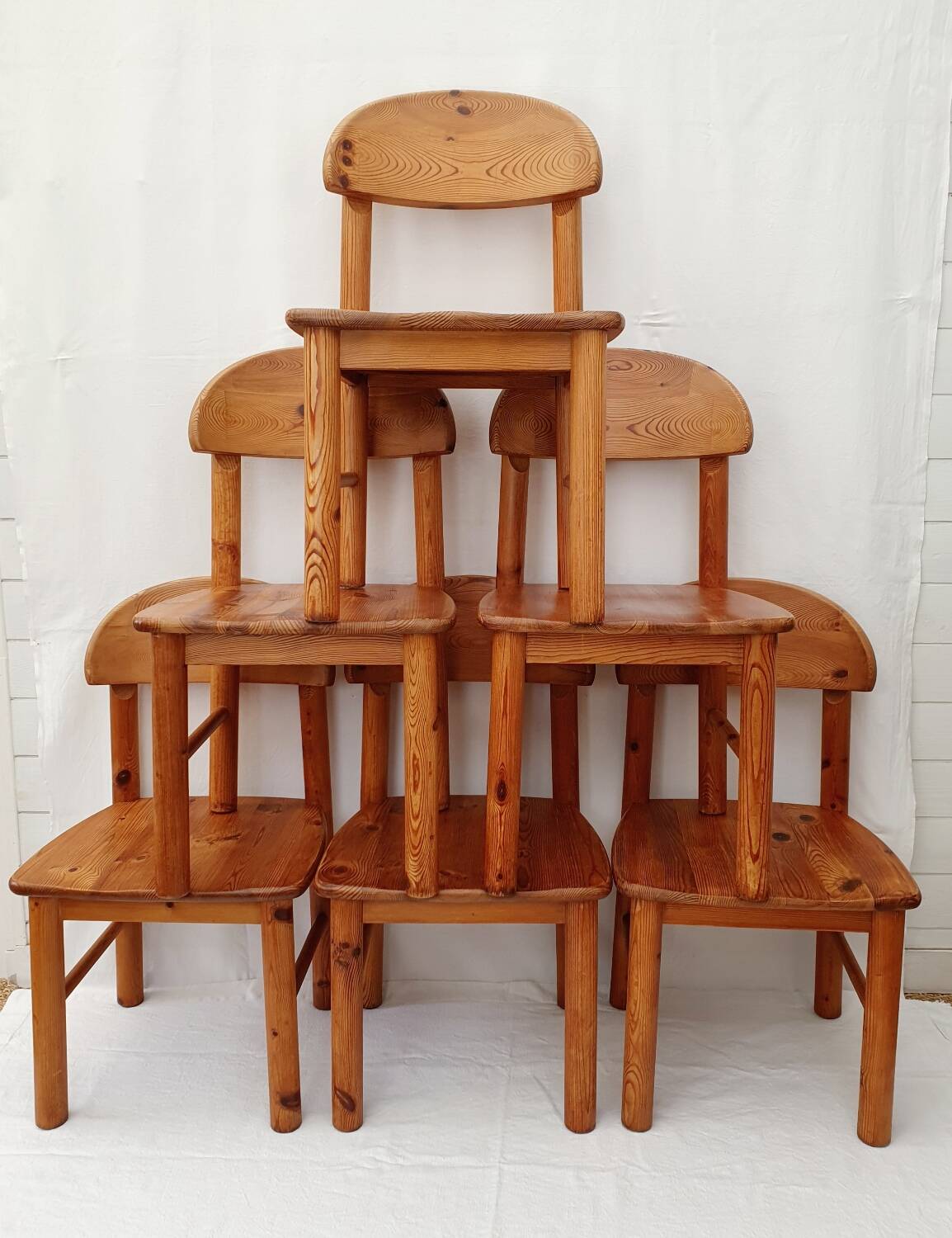 Set of 6 chairs by Rainer Daumiller 70