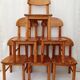 Serie de 6 chaises de Rainer Daumiller 70