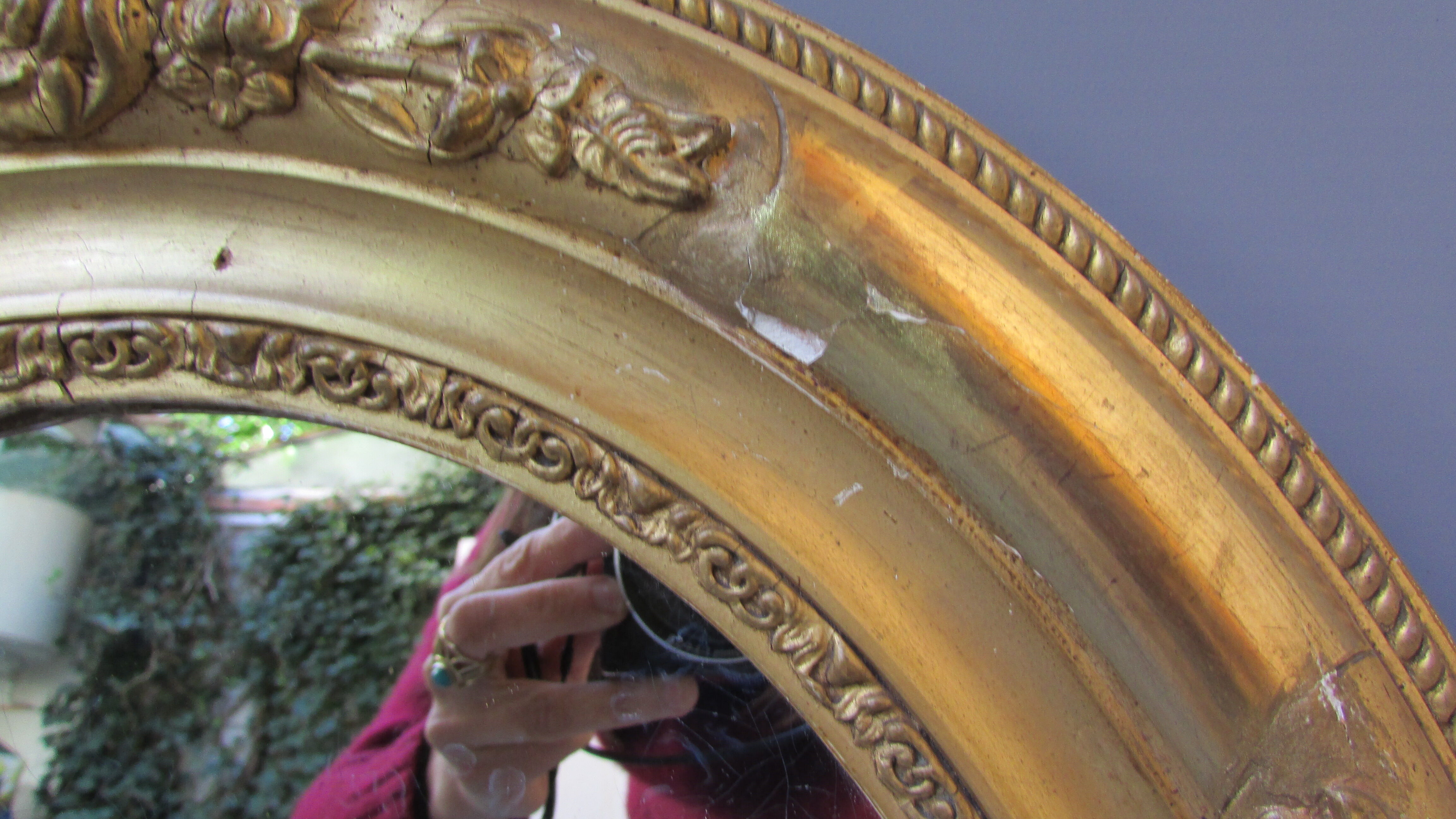 Mirror gold leaf - 44x39cm