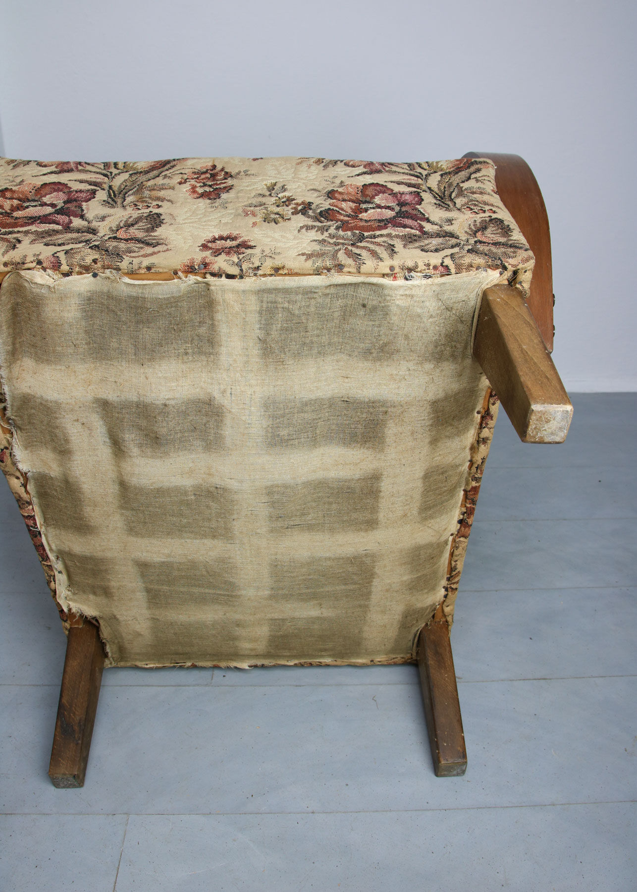 Mid-century Bentwood Jindrich Halabala Armchair, 1950s