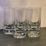 Crystal glass water