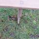 Banc en bois