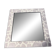 Miroir en travertin - fait main