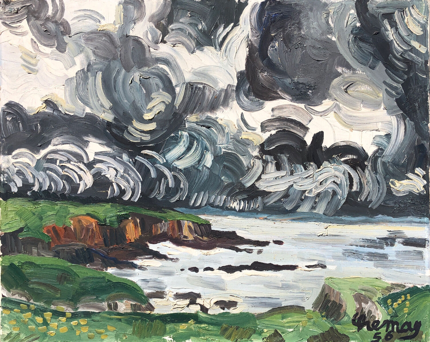 Oil painting Jacques Chemay