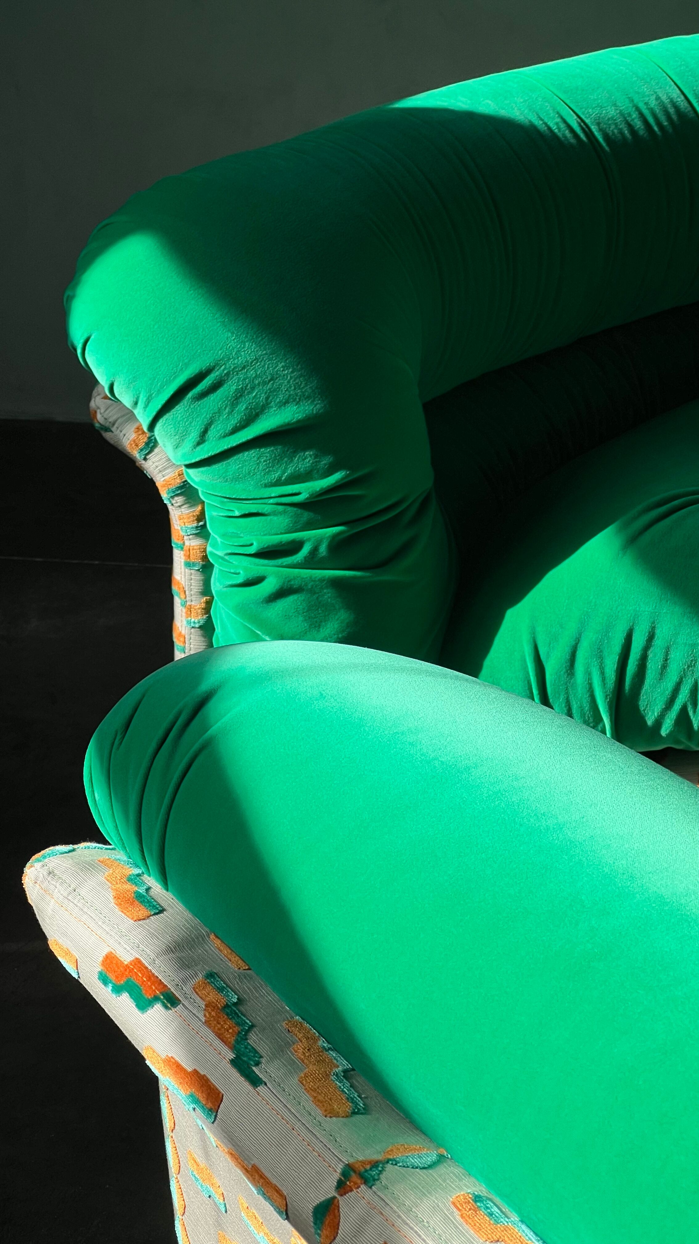 Vintage 70s sofa Rossi Di Albizzate