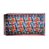 Rug with roses made by hand in Romania