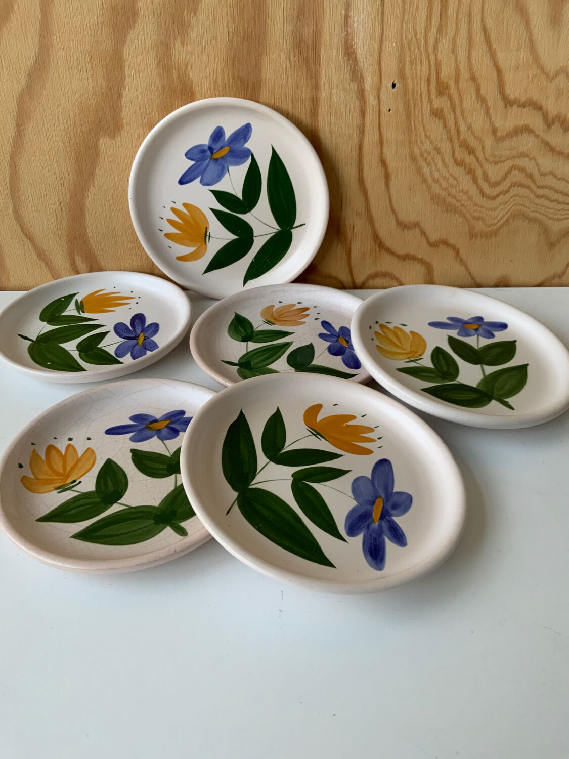 Assiettes Poterie du Marais