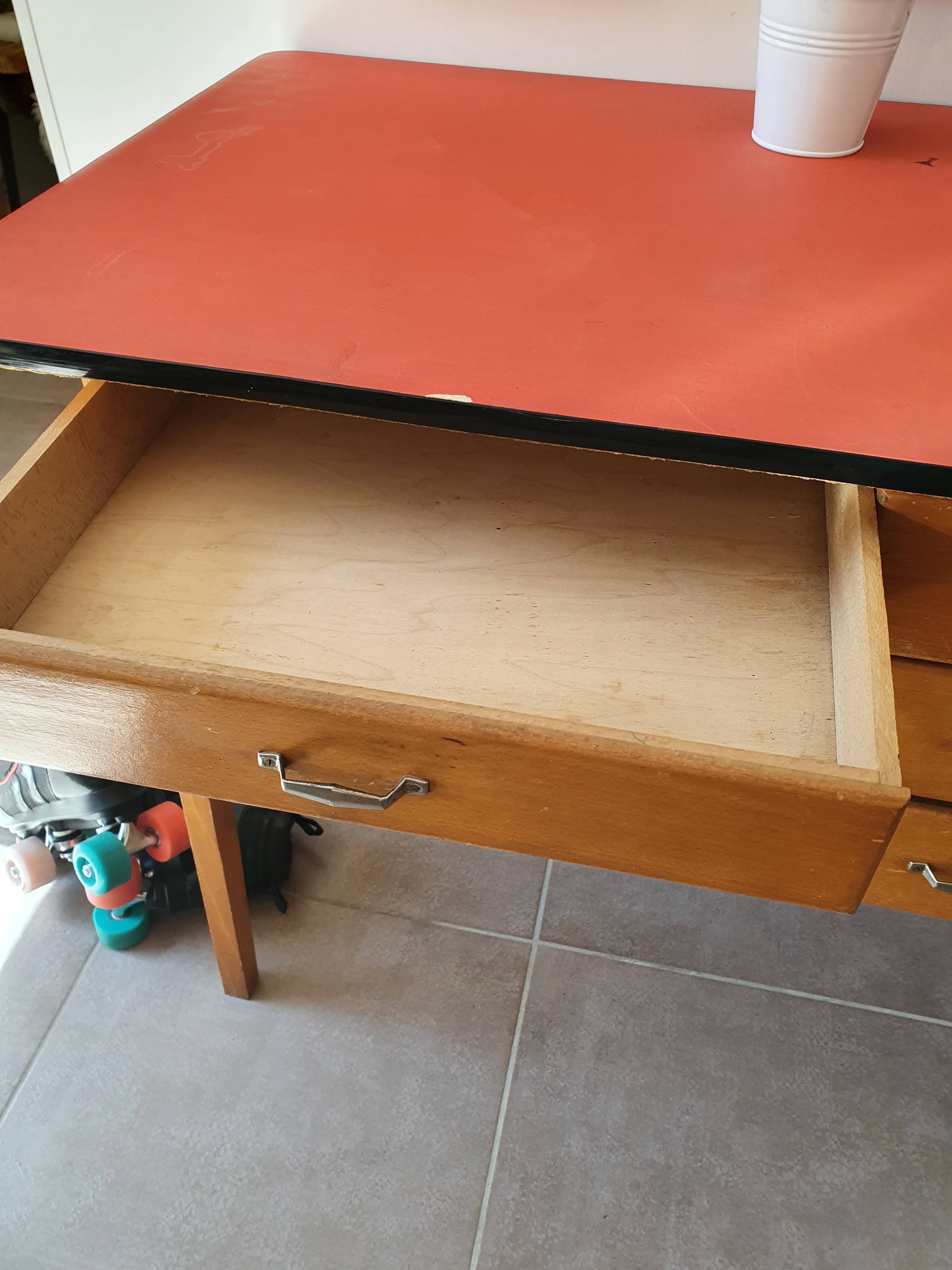 Children's desk 50s