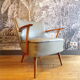 Fauteuil cocktail vintage 1950