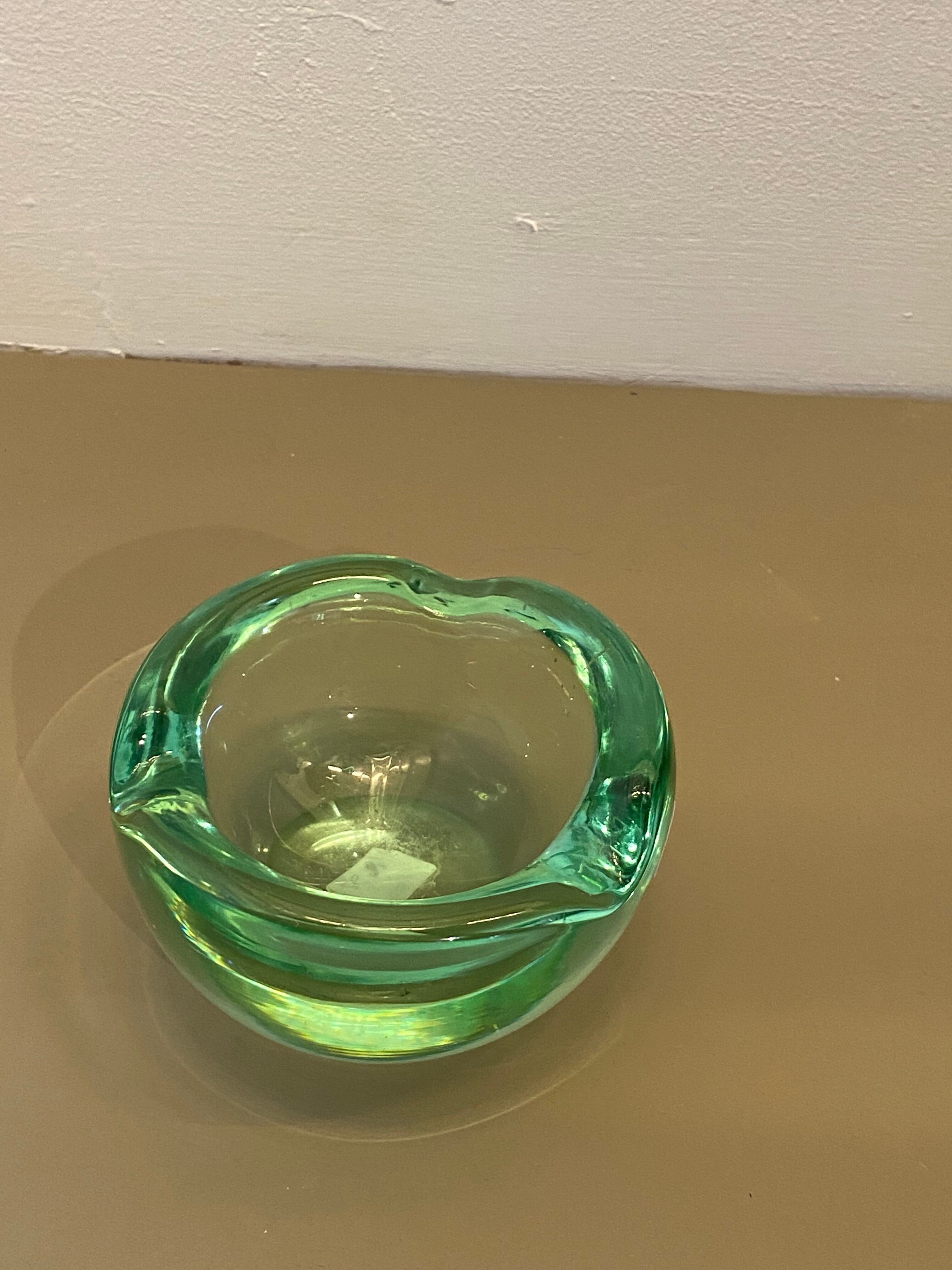 Daum crystal ashtray