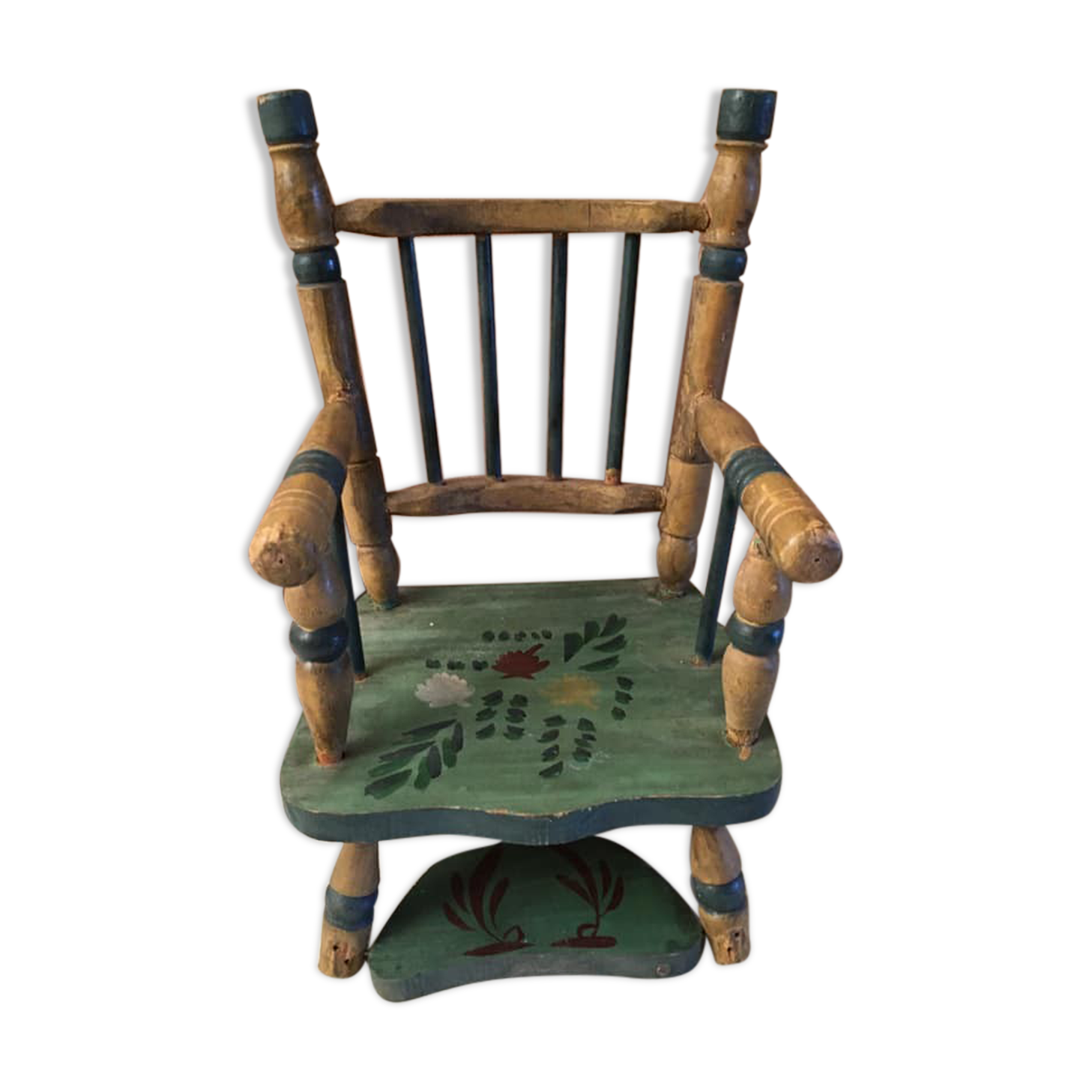 Chaise en bois de type régionale
