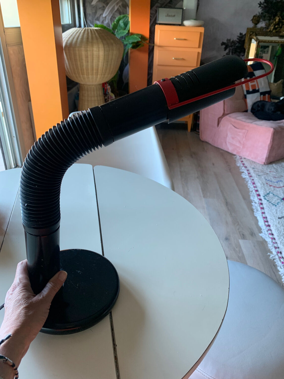 Periscope lamp Targetti 70s Italy