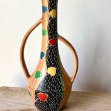 Vase 1950 Maioliche Deruta Italie