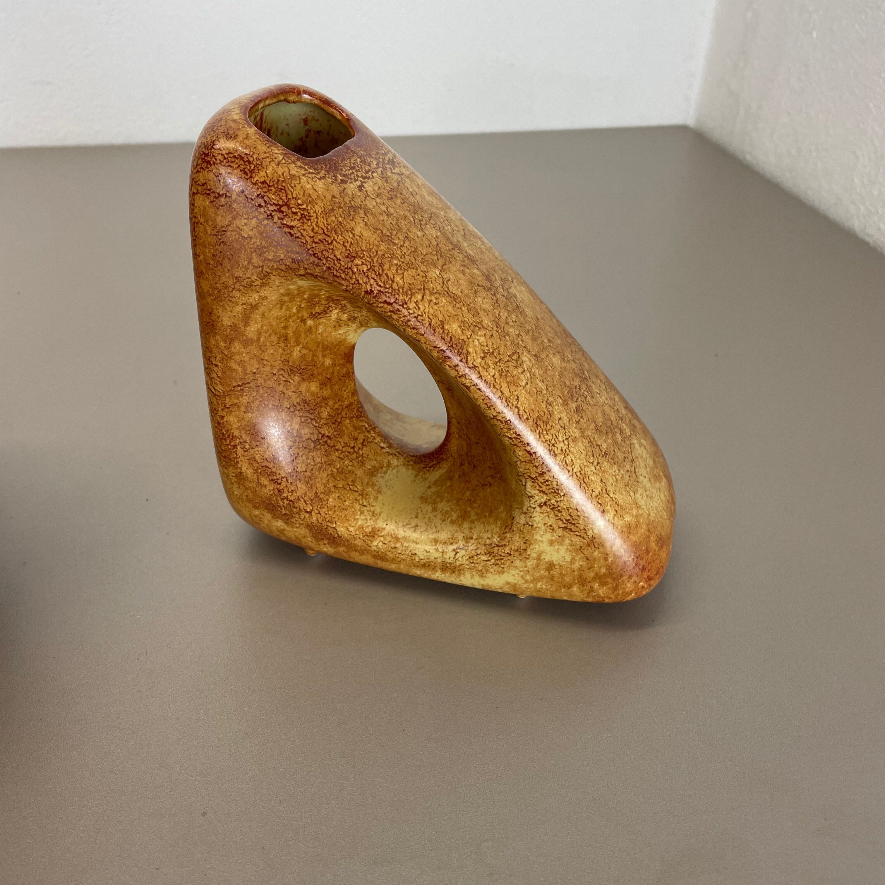 Set of 2 Ceramic Studio Pottery Vases by Bertoncello Ceramics, Italy 1970s