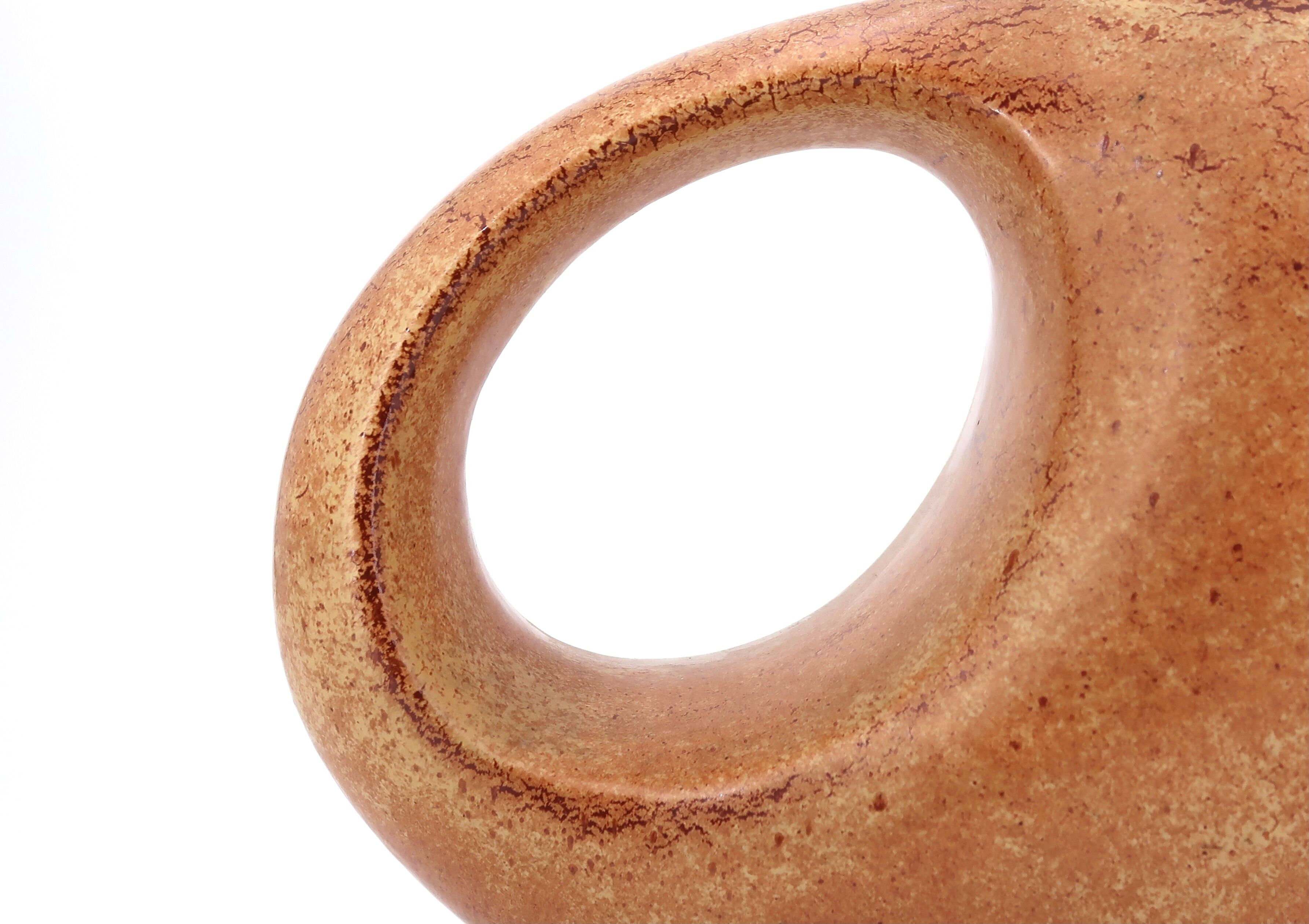 Ceramic vase by Roberto Rigon for Bertoncello