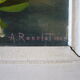 Ancient painting signed bouquet of flowers