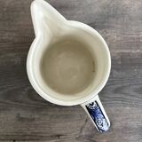 Antique Delft pitcher in blue faience – Late 19th century