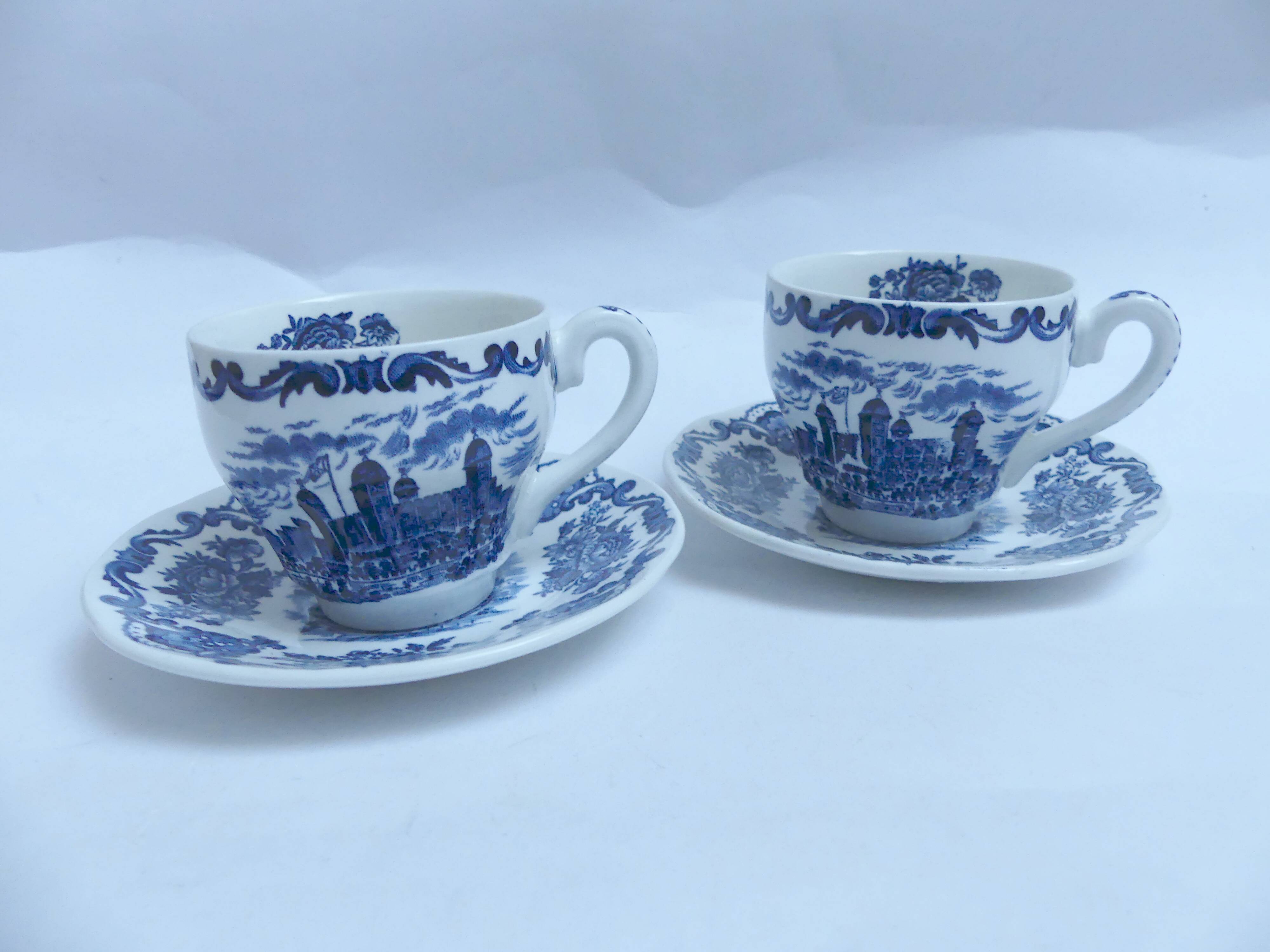 Wedgwood English Porcelain Mugs